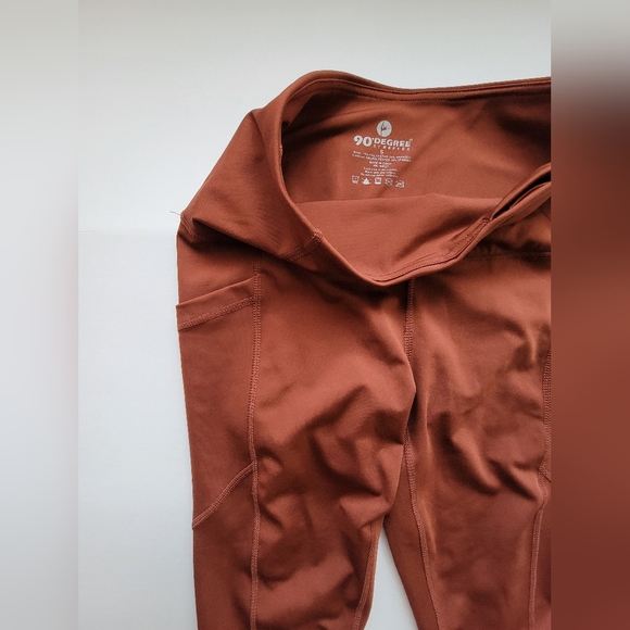 90 Degree By Reflex Athletic Leggings Size Small NWOT - Picture 5 of 11